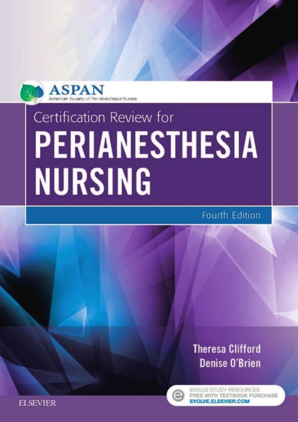 certification review for perianesthesia nursing 4th edition pdf 6387340bea537 | Medical Books & CME Courses