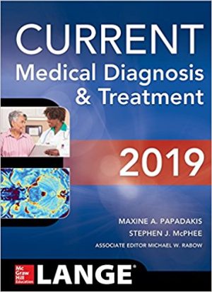 CURRENT Medical Diagnosis and Treatment 2019, 58th Edition (PDF)