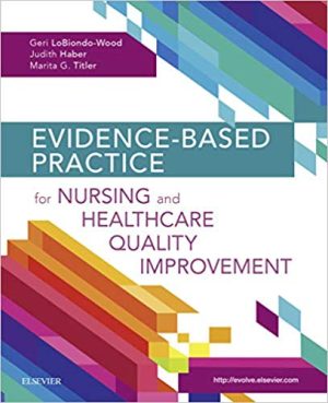 Evidence-Based Practice for Nursing and Healthcare Quality Improvement (ORIGINAL PDF from Publisher)