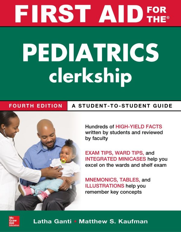 first aid for the pediatrics clerkship fourth edition original pdf from publisher 6386f3cb86e75 | Medical Books & CME Courses