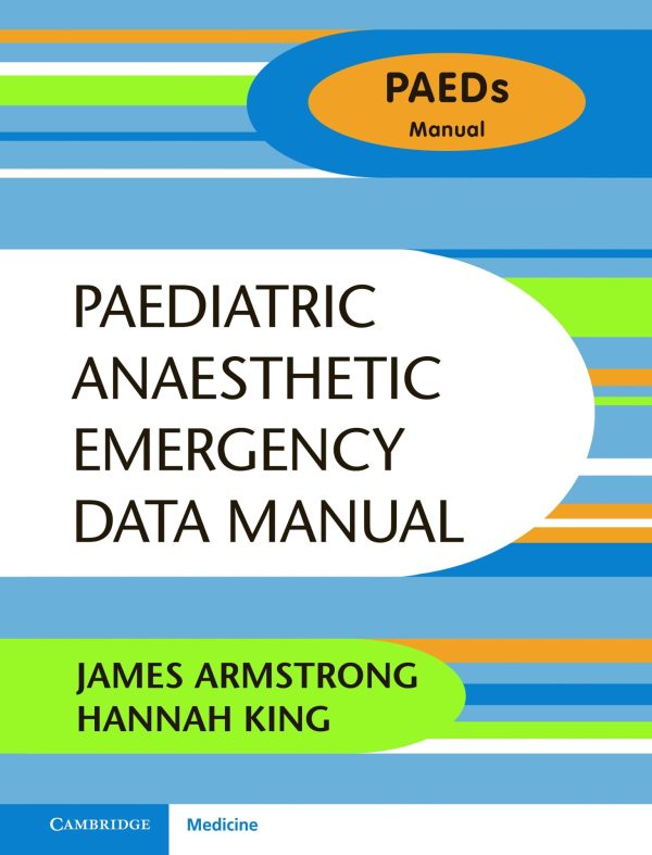 paediatric anaesthetic emergency data manual 63830c6a26ad9 | Medical Books & CME Courses