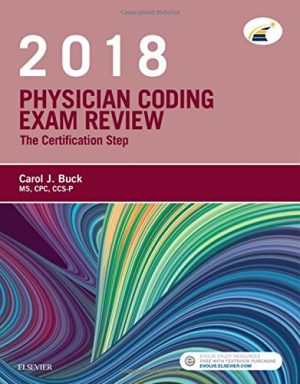 Physician Coding Exam Review 2018: The Certification Step, 1e (PDF)