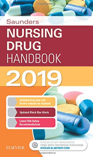Saunders Nursing Drug Handbook 2019, 1e (PDF)