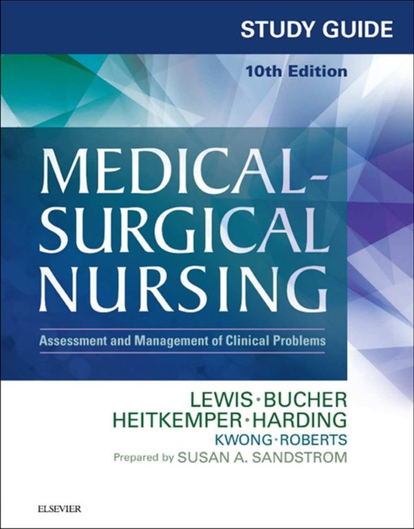 study guide for medical surgical nursing assessment and management of clinical problems 10th edition 638731dc5e731 | Medical Books & CME Courses