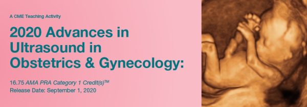 2020 advances in ultrasound in obstetrics and gynecology cme videos 638ce1a2ea533 | Medical Books & CME Courses