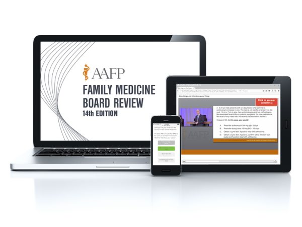 aafp family medicine board review self study package 14th edition 2020 cme videos 638cf889bbf01 | Medical Books & CME Courses