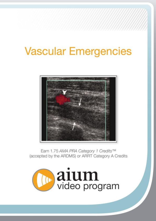 aium vascular emergencies cme videos 638ce5e0d8474 | Medical Books & CME Courses