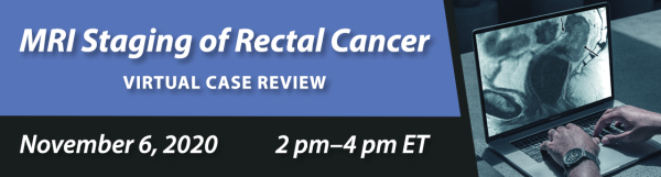 arrs mri staging of rectal cancer virtual case review 2020 cme videos 638cf993777a9 | Medical Books & CME Courses