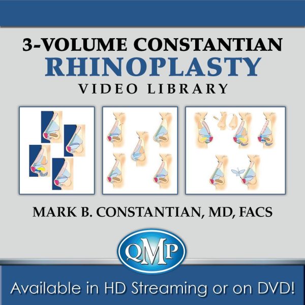 constantian rhinoplasty video library volumes 1 2 3 cme videos 63a12c2407828 | Medical Books & CME Courses