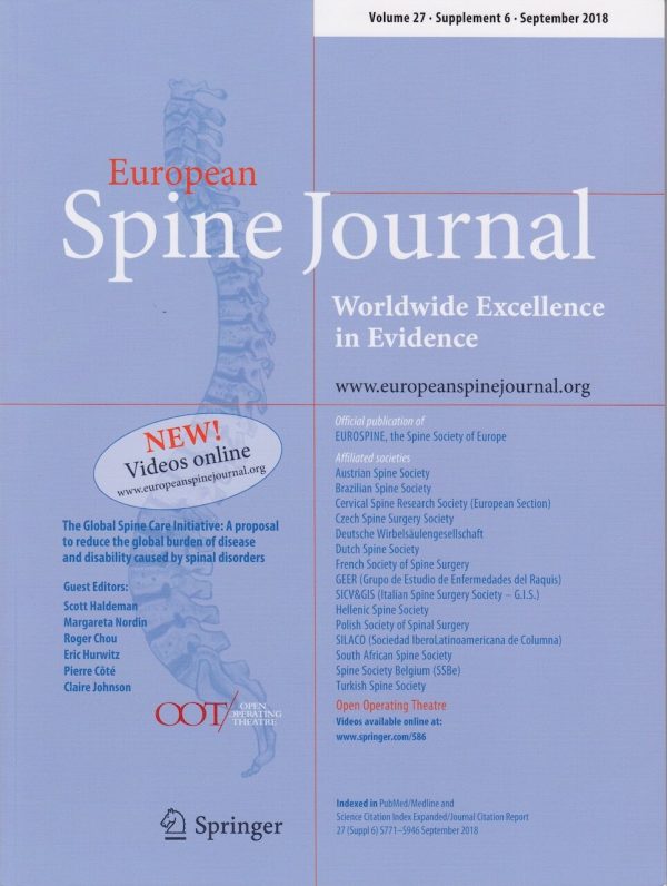 european spine journal 2021 full archives true pdf 63a1a112d2afc | Medical Books & CME Courses