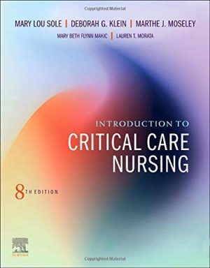 Introduction to Critical Care Nursing, 8th Edition (Original PDF from Publisher)