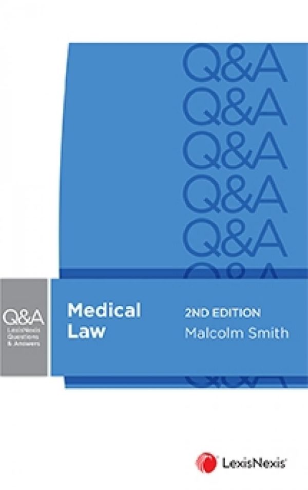 lexisnexis questions and answers medical law 2nd edition original pdf from publisher 638d392f617ea | Medical Books & CME Courses