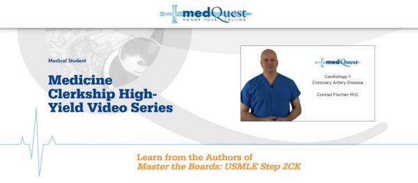 medquest medicine clerkship high yield video series 2020 videos 638d227d20e0c | Medical Books & CME Courses