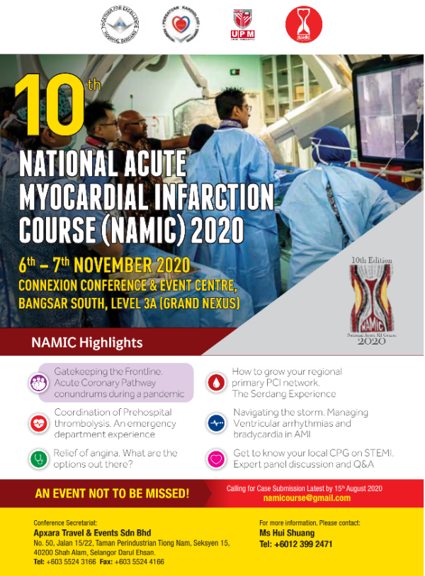 national acute myocardial infarction course namic 2020 videos 63a09069c8036 | Medical Books & CME Courses