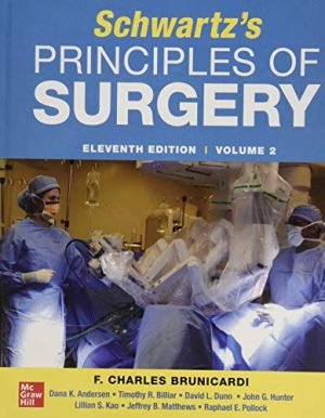 SCHWARTZ’S PRINCIPLES OF SURGERY, 2-Volume Set, 11th Edition (Videos)