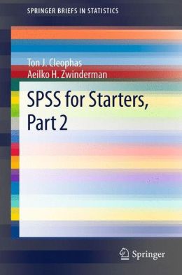 SPSS for Starters, Part 2 (EPUB)