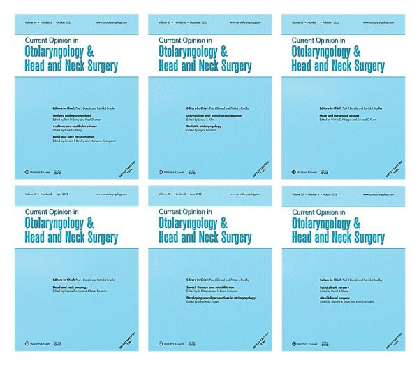 current opinion in otolaryngology head and neck surgery 2022 full archives true pdf 63ed6db95ad14 | Medical Books & CME Courses