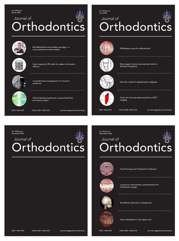 journal of orthodontics 2022 full archives true pdf 63ee0b201498f | Medical Books & CME Courses