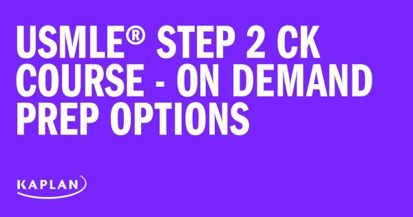 kaplan usmle step 2 ck on demand 2022 cme videos 63ec7128d5450 | Medical Books & CME Courses