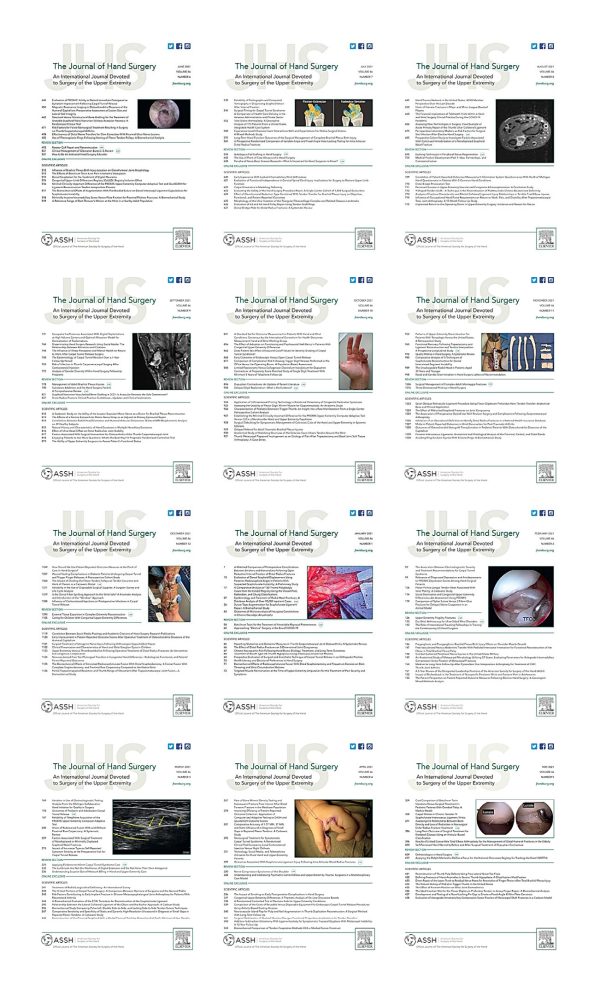 the journal of hand surgery 2021 full archives true pdf 63ecf322072ac | Medical Books & CME Courses