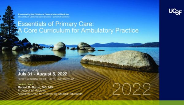 ucsf cme essentials of primary care a core curriculum for ambulatory practice 2022 cme videos 63ec729ddc680 | Medical Books & CME Courses