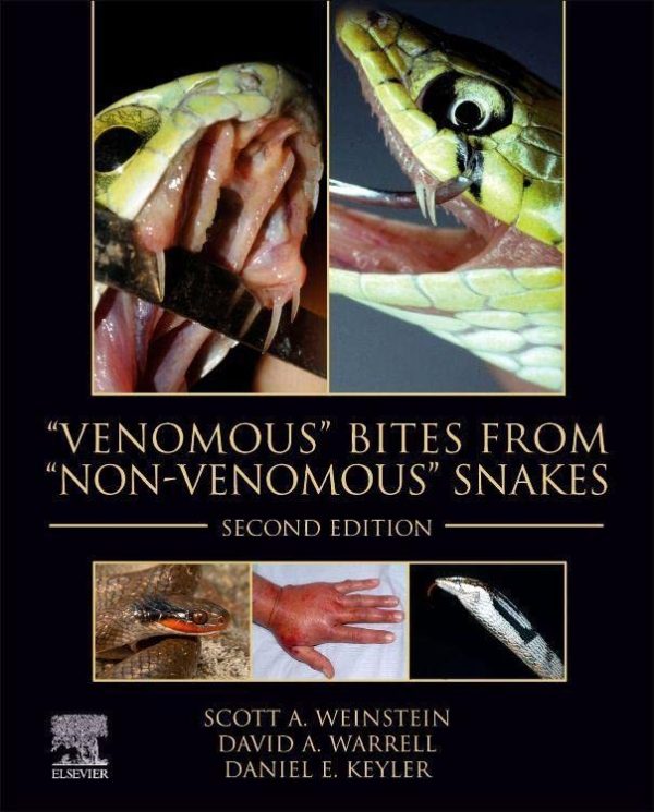 venomous bites from non venomous snakes 2nd edition original pdf from publisher 63ec35d016c2d | Medical Books & CME Courses