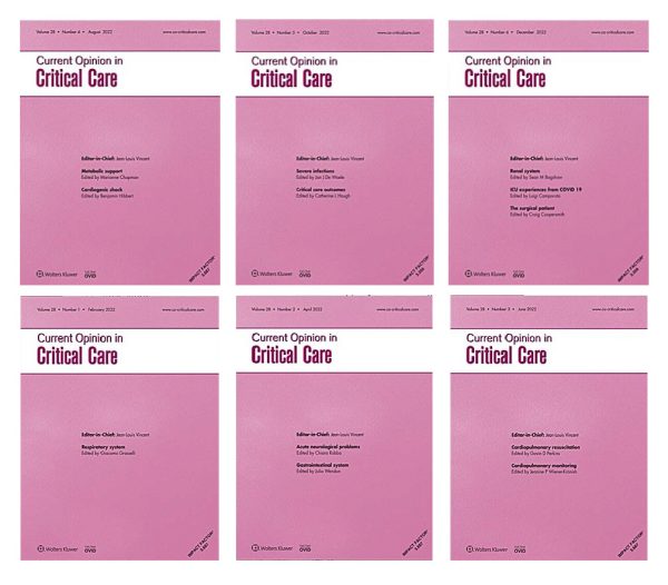 current opinion in critical care 2022 full archives true pdf 640b28757a4a1 | Medical Books & CME Courses