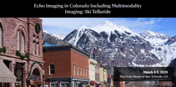 mayo clinic echo imaging in colorado including multimodality imaging ski telluride 2023 cme videos 64340a0464d91 | Medical Books & CME Courses