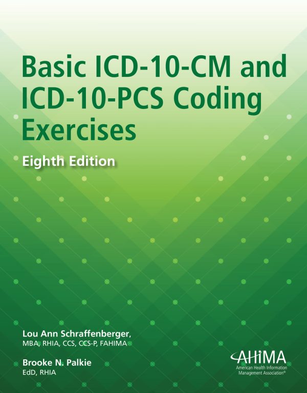 basic icd 10 cm and icd 10 pcs coding exercises 8th edition epub 64c7ac0c24a05 | Medical Books & CME Courses