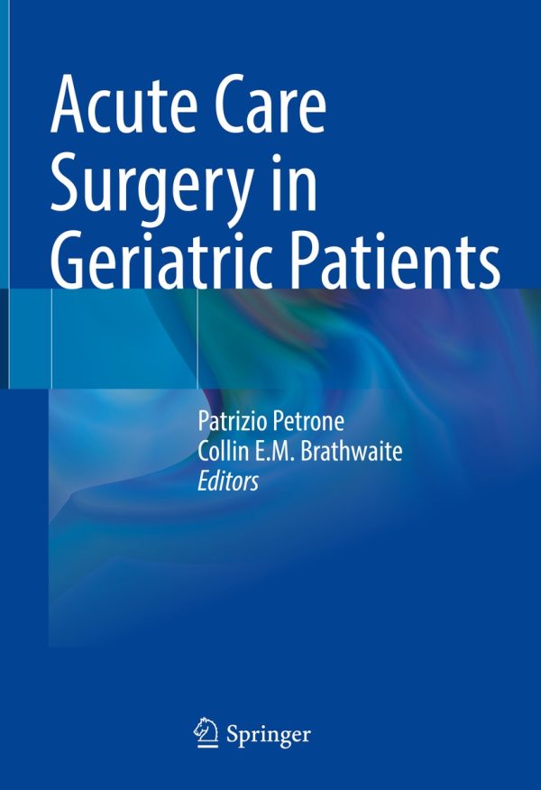 acute care surgery in geriatric patients epub 6506433889025 | Medical Books & CME Courses