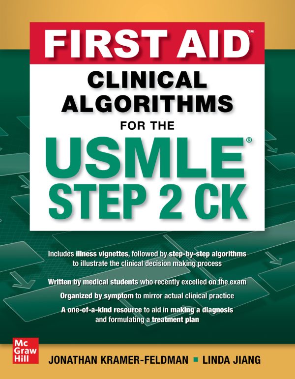 first aid clinical algorithms for the usmle step 2 ck original pdf from publisher 64f9c7f1c519e | Medical Books & CME Courses