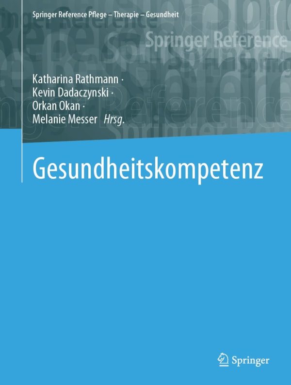 gesundheitskompetenz original pdf from publisher 64f9c9b554373 | Medical Books & CME Courses