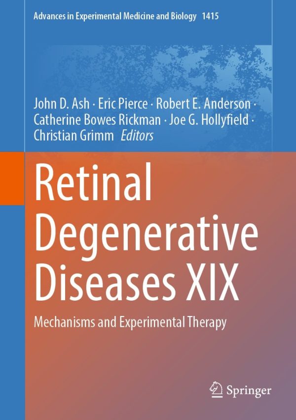 retinal degenerative diseases xix original pdf from publisher 652153359344e | Medical Books & CME Courses